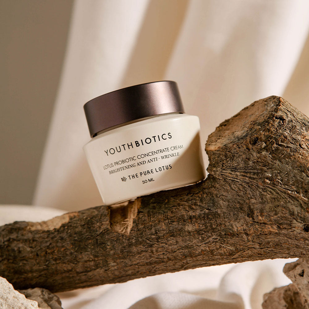 THE PURE LOTUS - 韓國濟州島YouthBiotics 天然荷花益生菌鎮靜保濕抗皺濃縮面霜