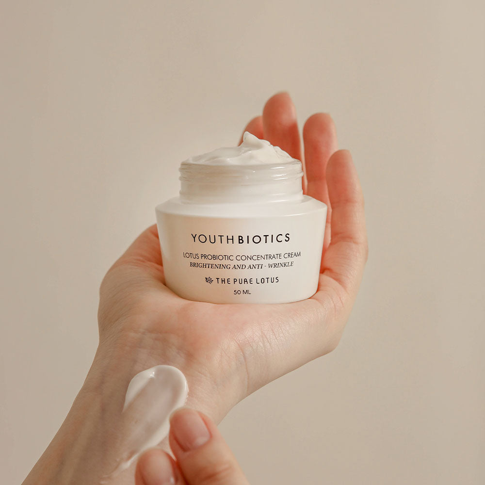 THE PURE LOTUS - 韓國濟州島YouthBiotics 天然荷花益生菌鎮靜保濕抗皺濃縮面霜