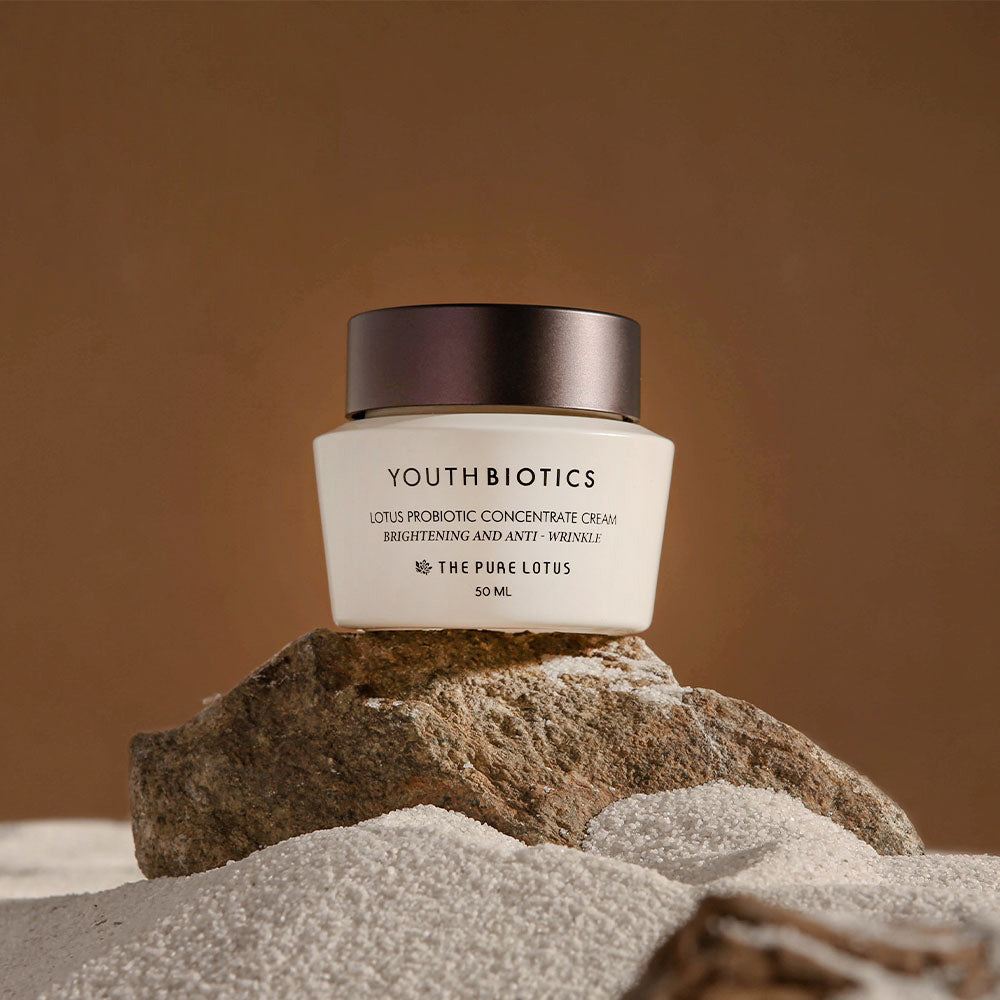 THE PURE LOTUS - 韓國濟州島YouthBiotics 天然荷花益生菌鎮靜保濕抗皺濃縮面霜