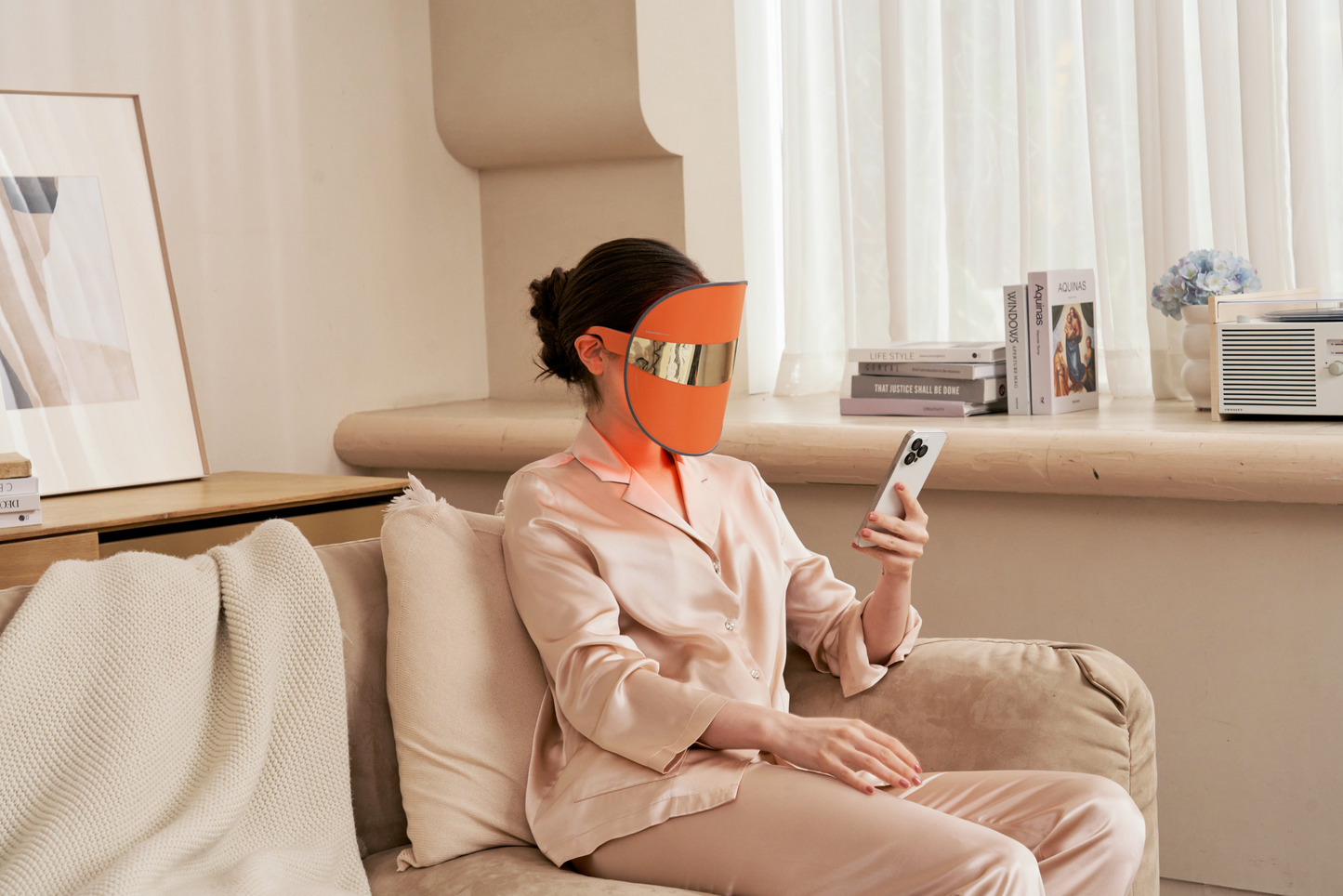 UK TOUCHBeauty GLAM LED Light Therapy Face Mask TB2386