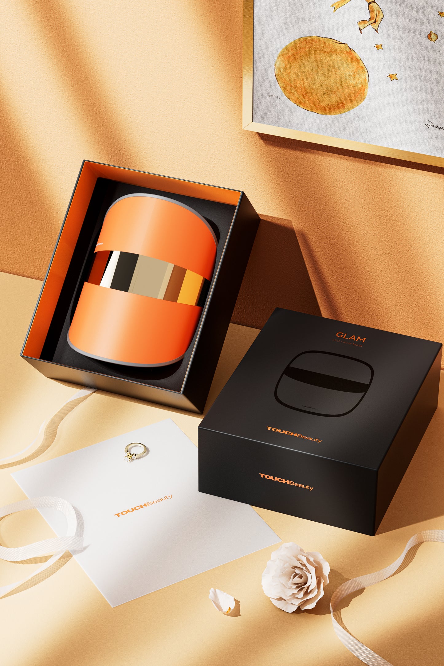 UK TOUCHBeauty GLAM LED Light Therapy Face Mask TB2386