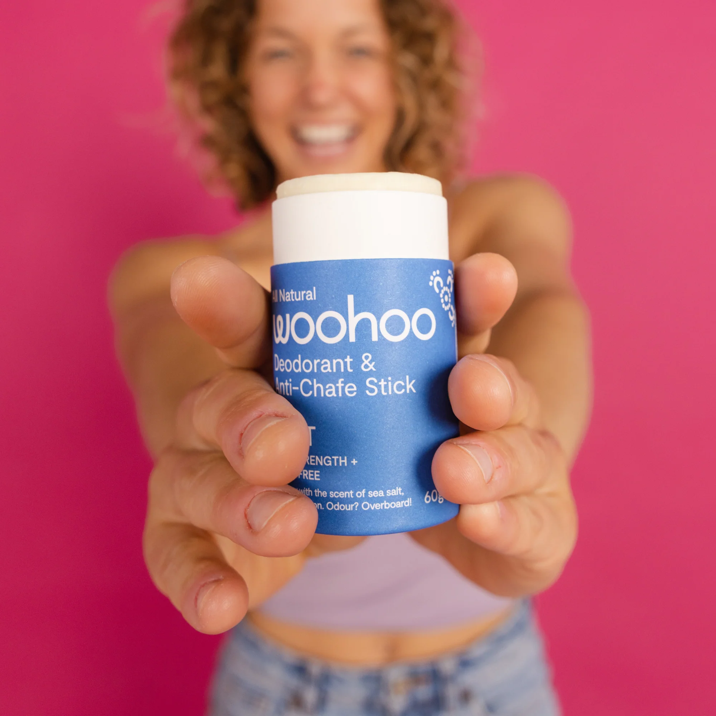 Australia - Woohoo Organic Natural Deodorant & Anti-Chafe Stick (Drift) Limited Edition