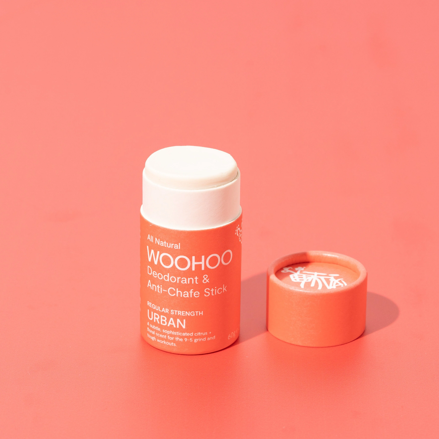 Australia - Woohoo Organic Natural Deodorant & Anti-Chafe Stick (Tango) - suitable for sensitive skin