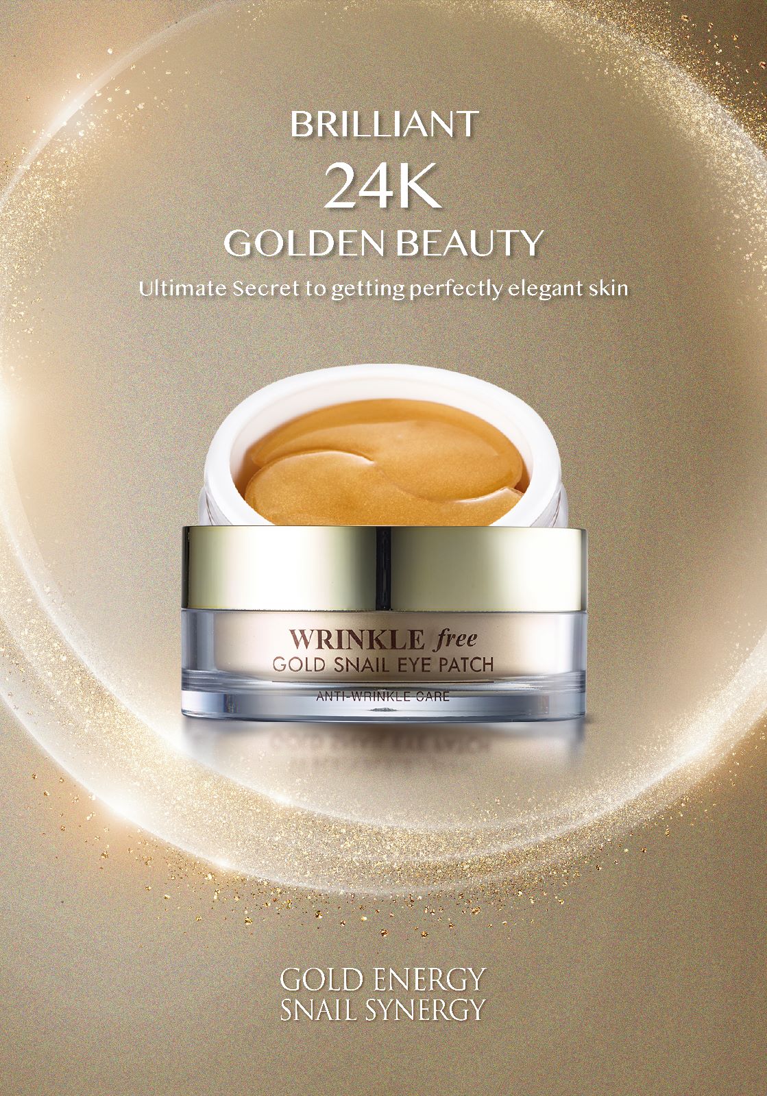 韓國 GESS 24K 黃金 + 蝸牛抗皺黃金蝸牛眼膜