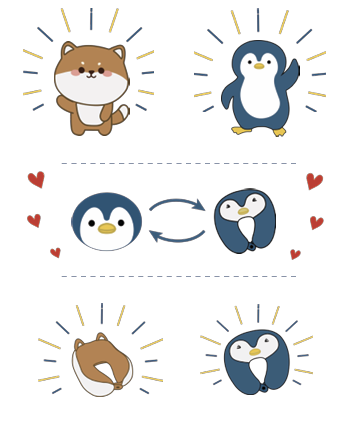 法國 Be Relax 2 合 1 毛毛公仔+旅行頸枕 Yuki 狗 狗