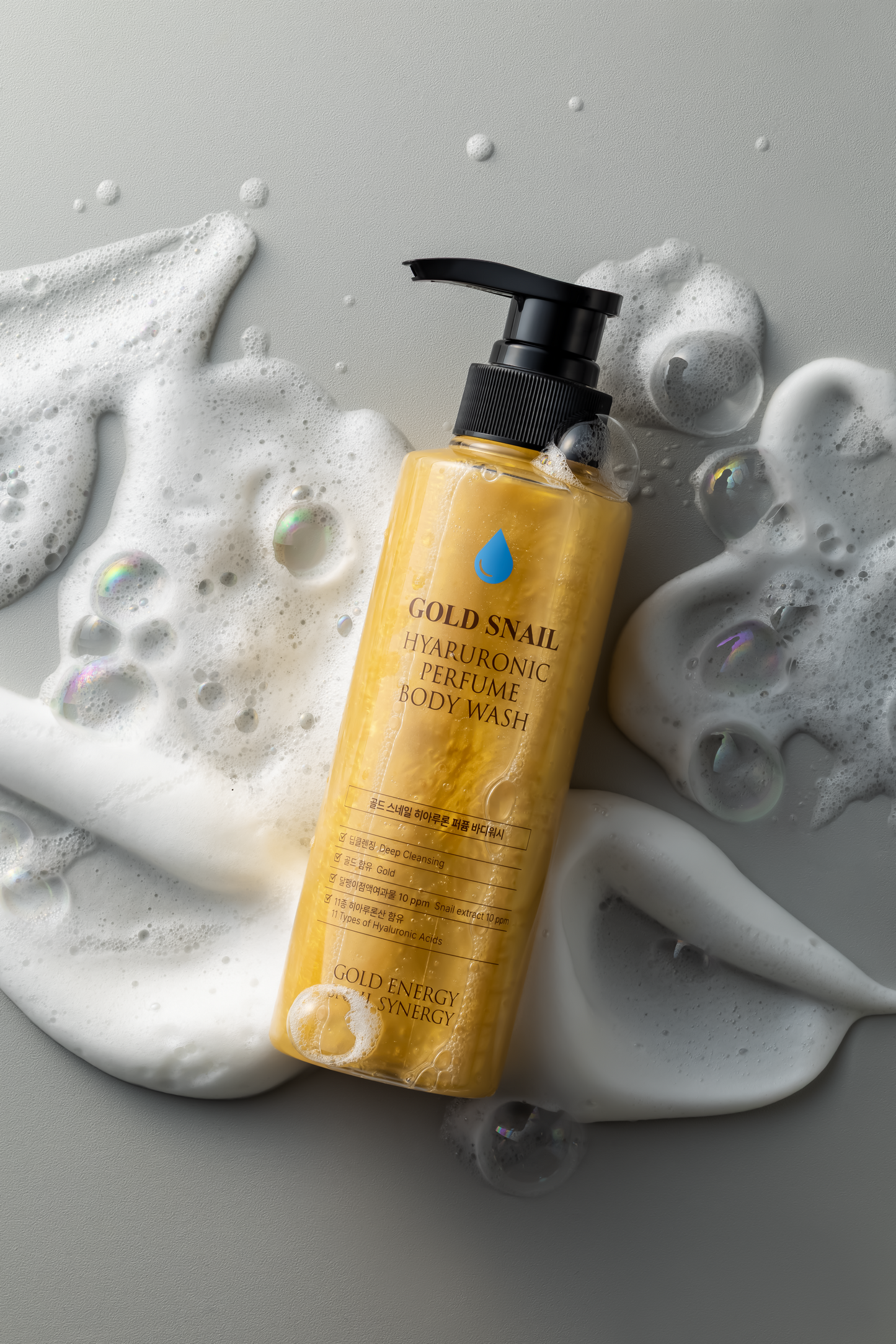 韓國 GESS 24K黃金蝸牛玻尿酸香氛沐浴露