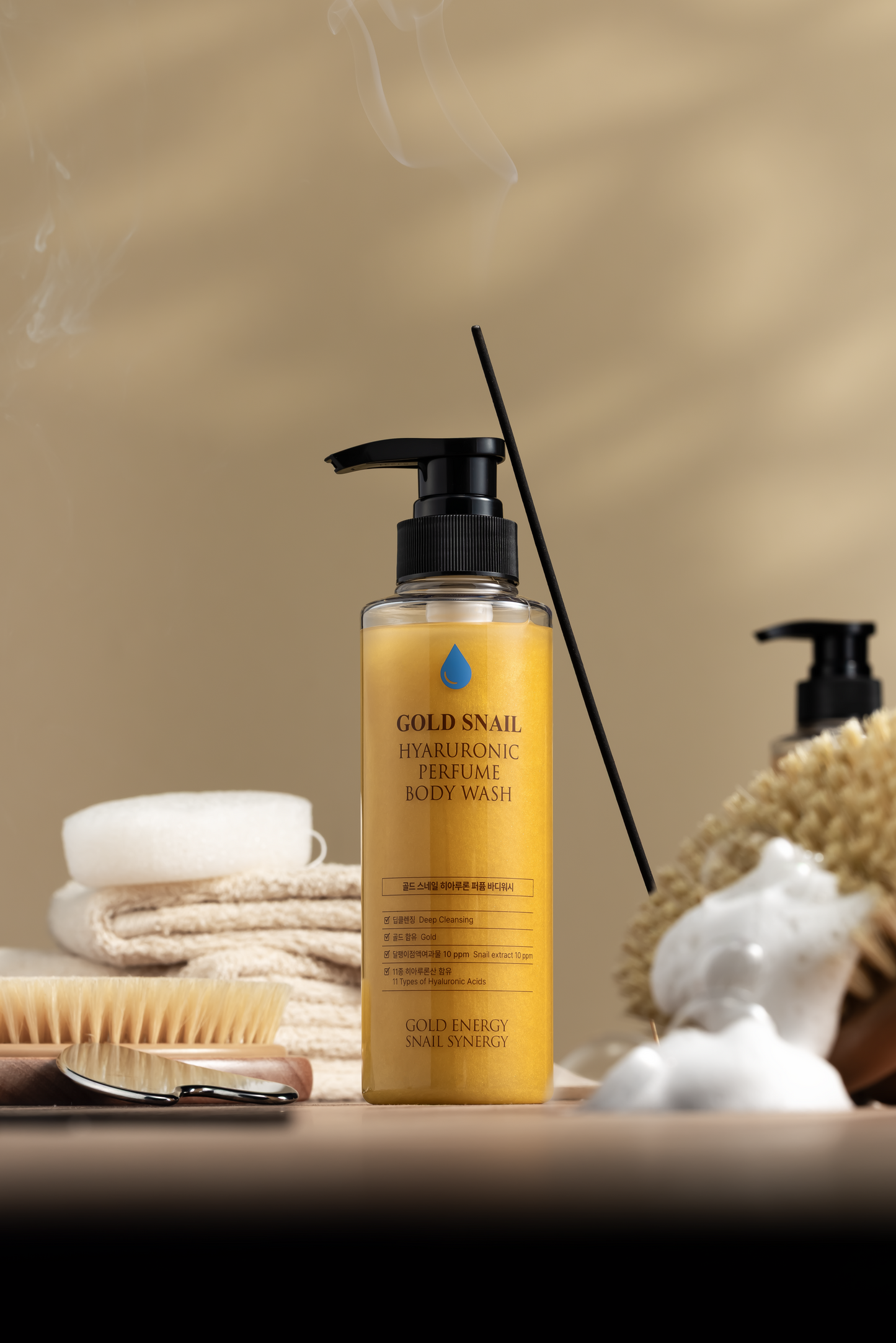 韓國 GESS 24K黃金蝸牛玻尿酸香氛沐浴露