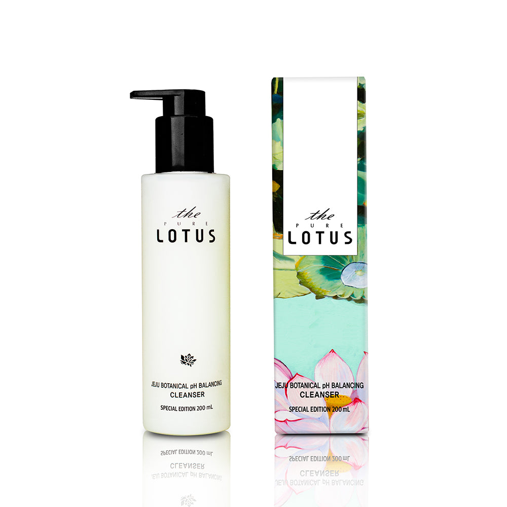 Korea THE PURE LOTUS Jeju Island Natural Botanical pH Balancing Cleanser