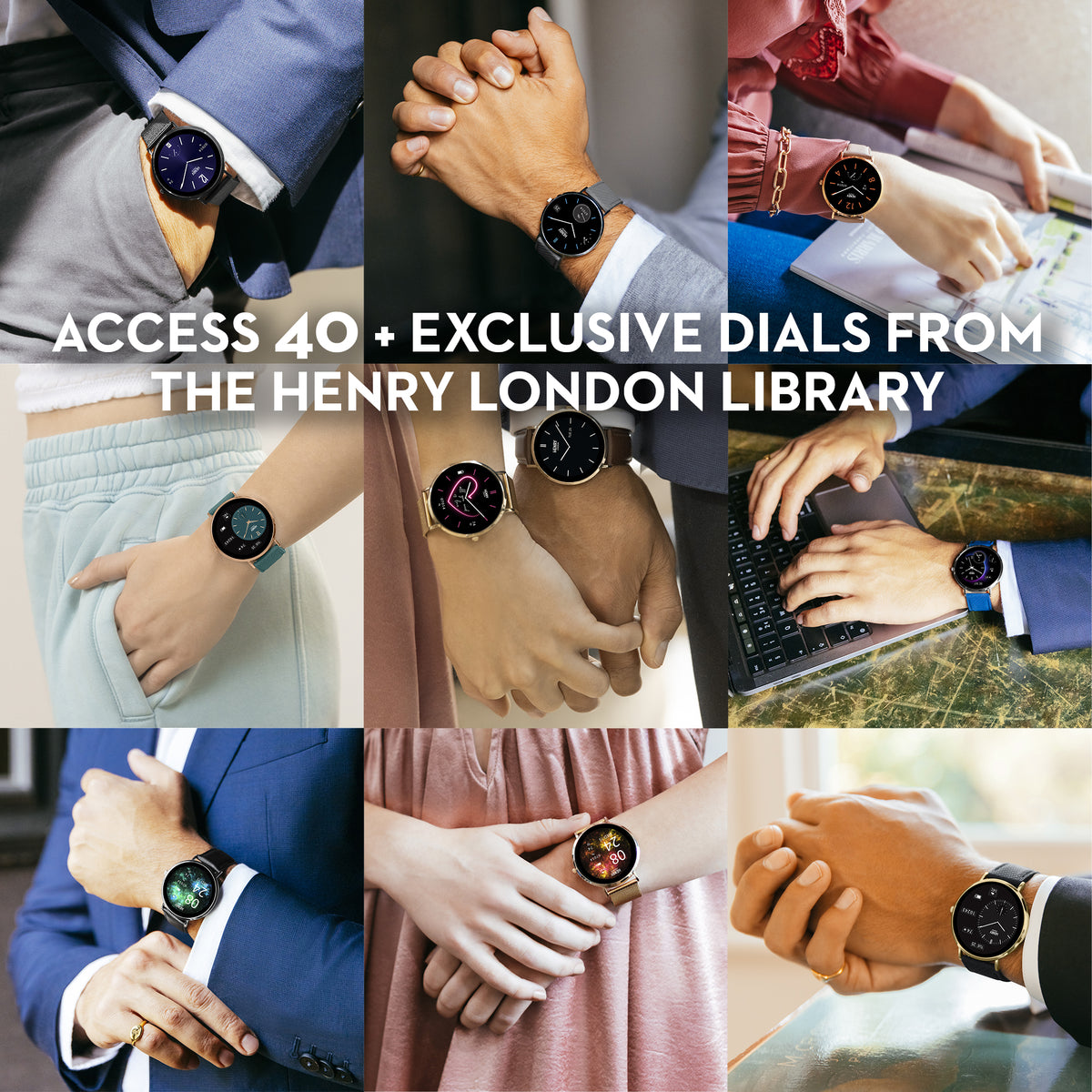 UK Henry London Elegant Smart Watch HL008