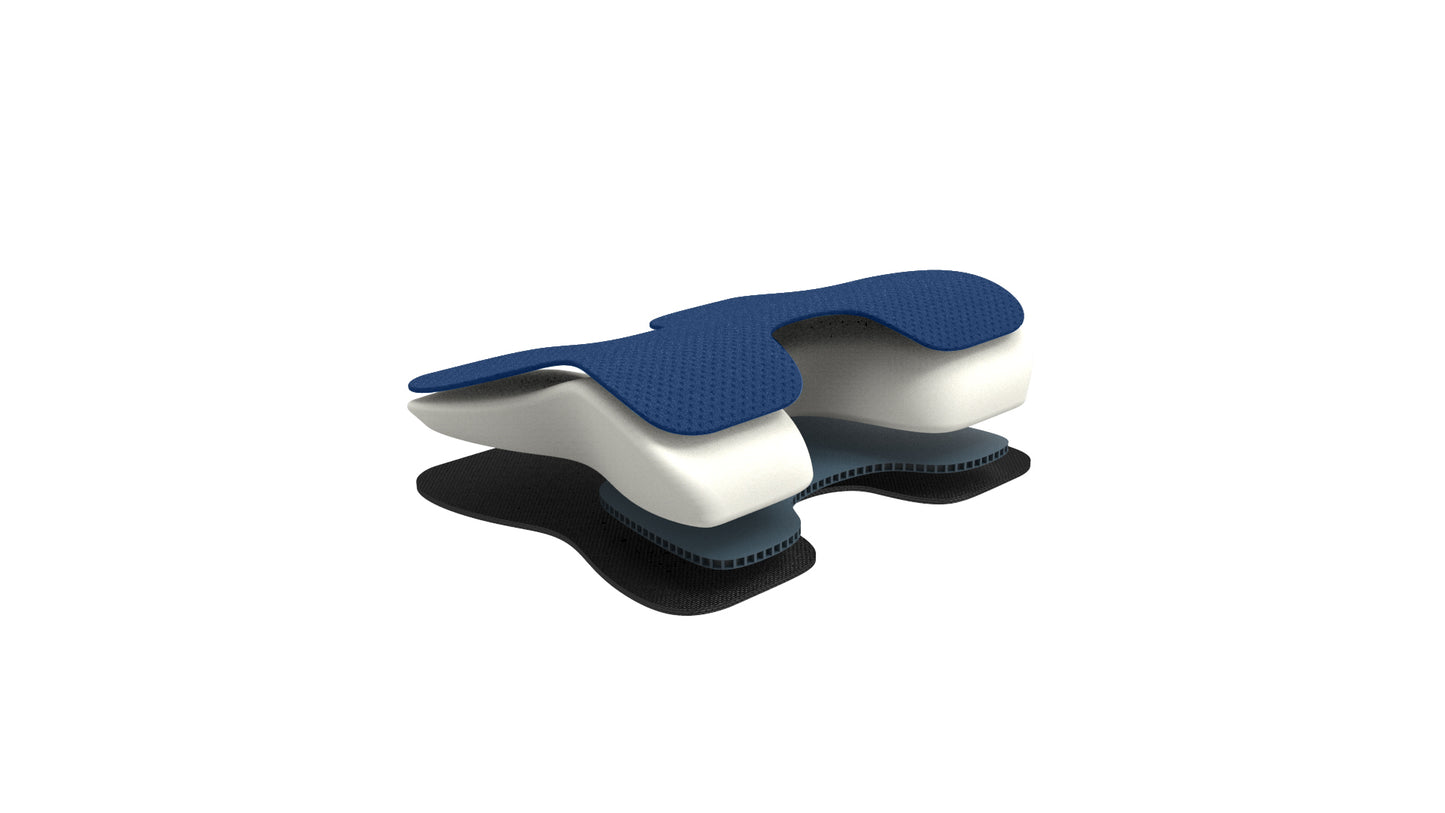 Smartrip - 蝶形舒適坐墊 (藍色)
