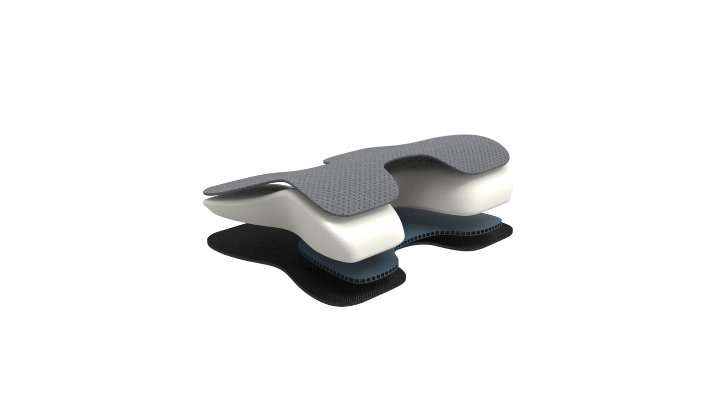 Smartrip - 蝶形舒適坐墊 (灰色)