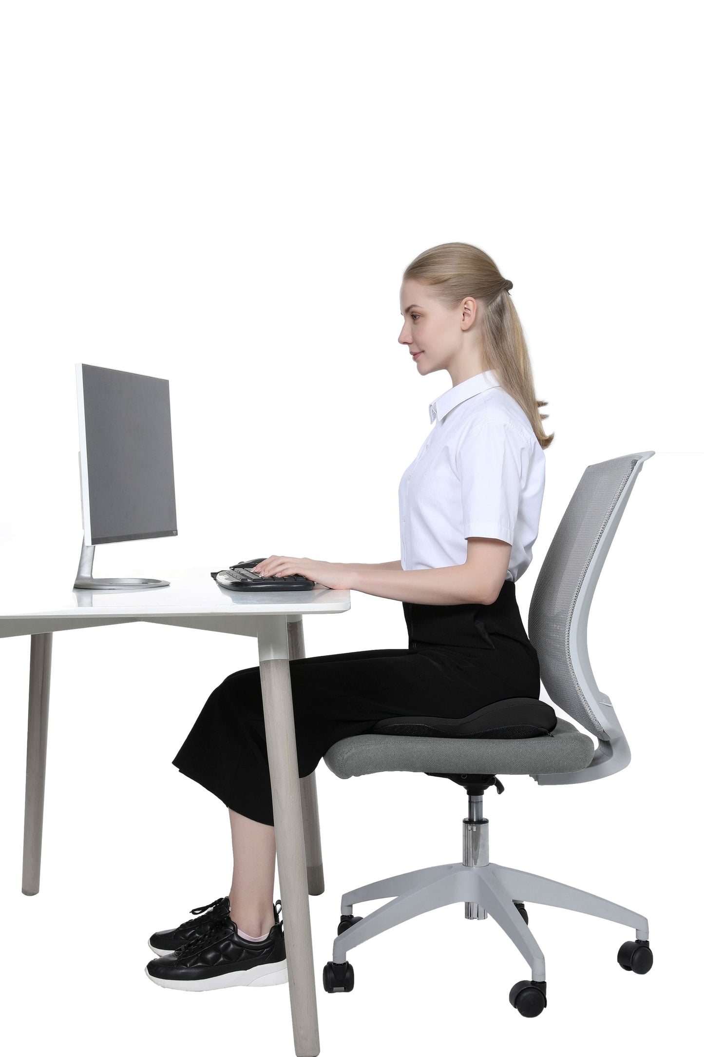 Butterfly shape Comfortable Seat Cushion (Black colour)