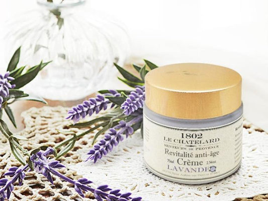 法國 Le Chatelard 1802 天然草本薰衣草純露抗皺修復面霜