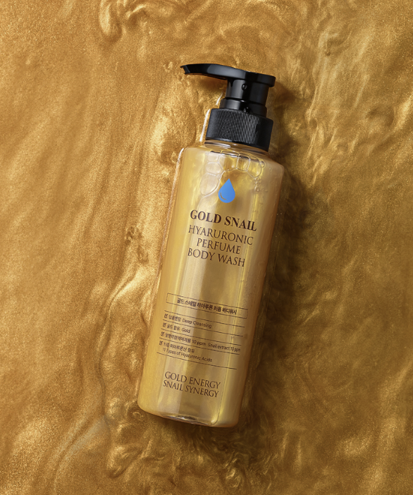韓國 GESS 24K黃金蝸牛玻尿酸香氛沐浴露