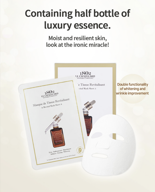 France Le Chatelard 1802  Natural Herbal Lavender Hydrosol Whitening and Anti-Wrinkle Mask