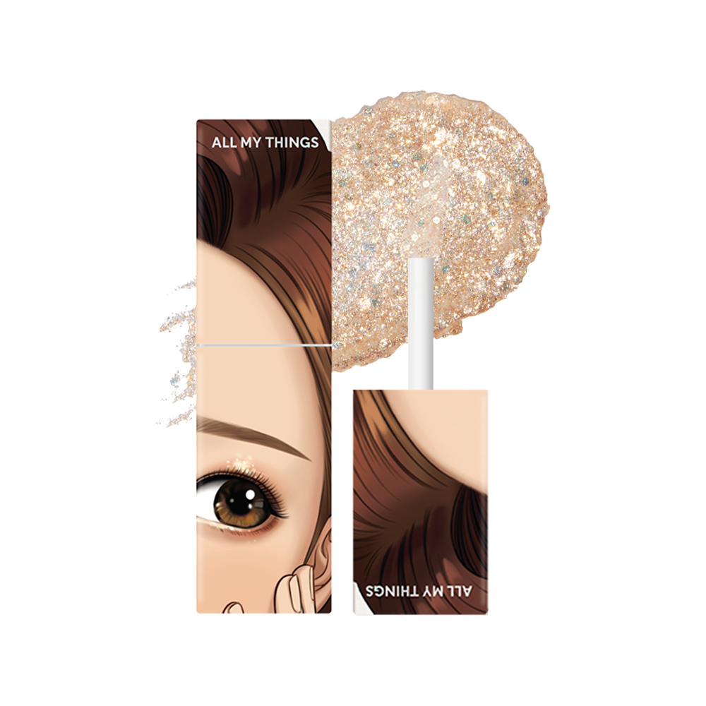 Allmythings True Beauty Eye Shadow Glitter 02 Some Sweet